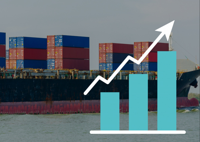 Riding the waves of globalisation: 20 years of container transport from China to Europe